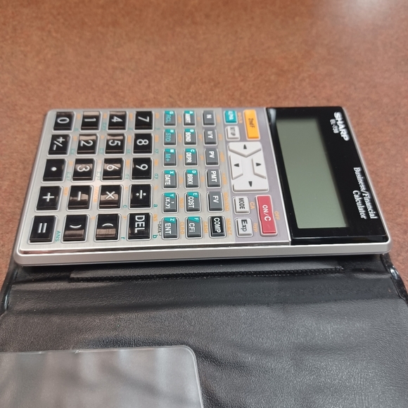 Sharp EL-738 Business/Financial  Calculator - Picture 11 of 13